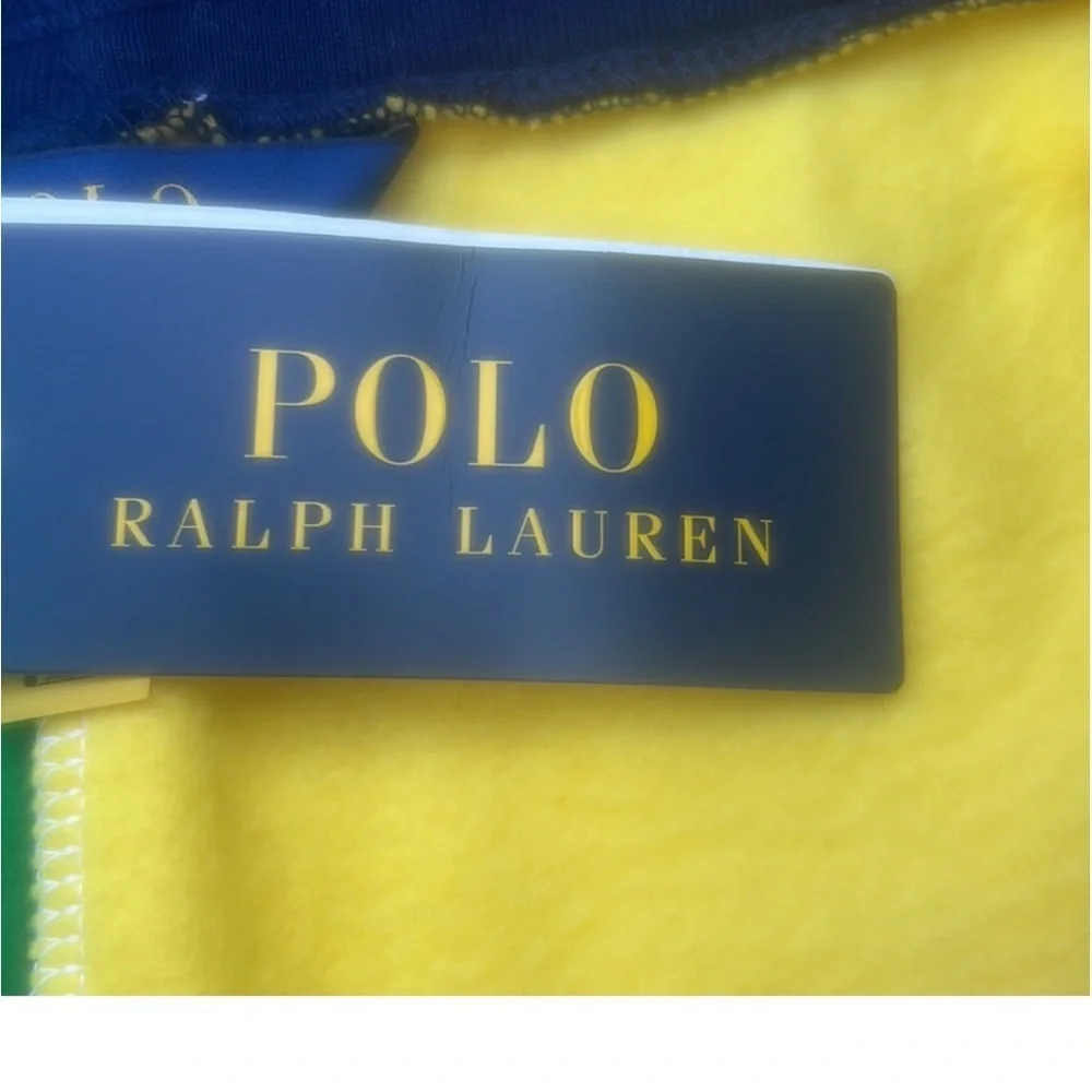 Polo Ralph Lauren Big Kids Multi Colorblock Fleece Shorts Size XL (18-20) NWT